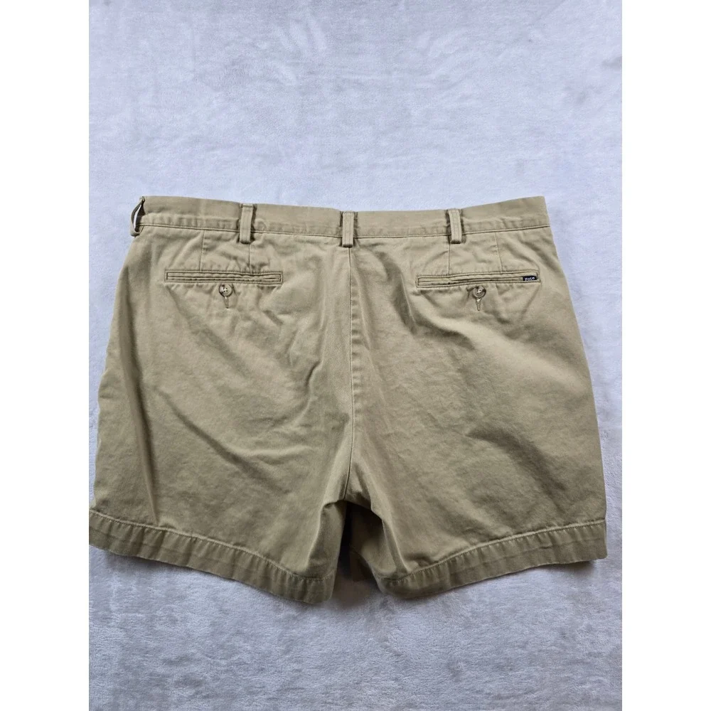 Polo Ralph Lauren Chino Shorts Mens 38 Tan Cotton Classic Fit 6